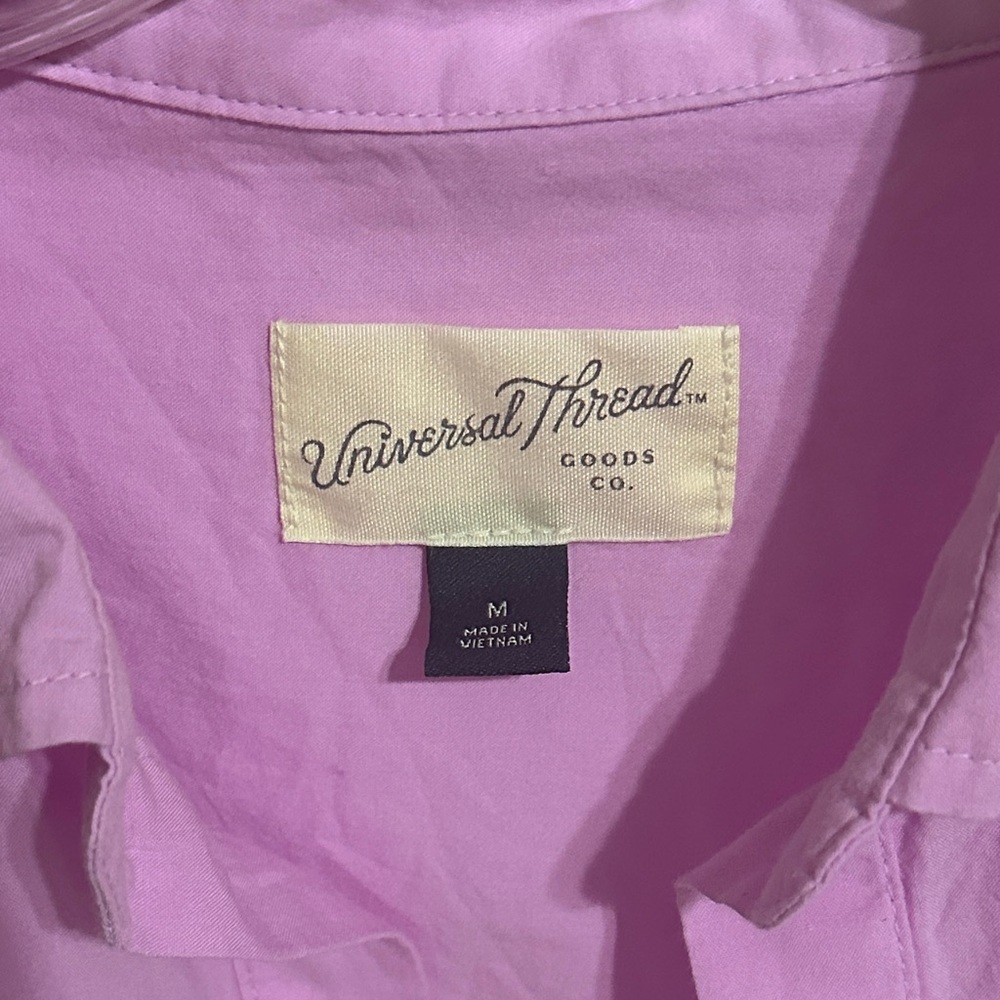Universal Thread Purple Button Down Shirt - image 3
